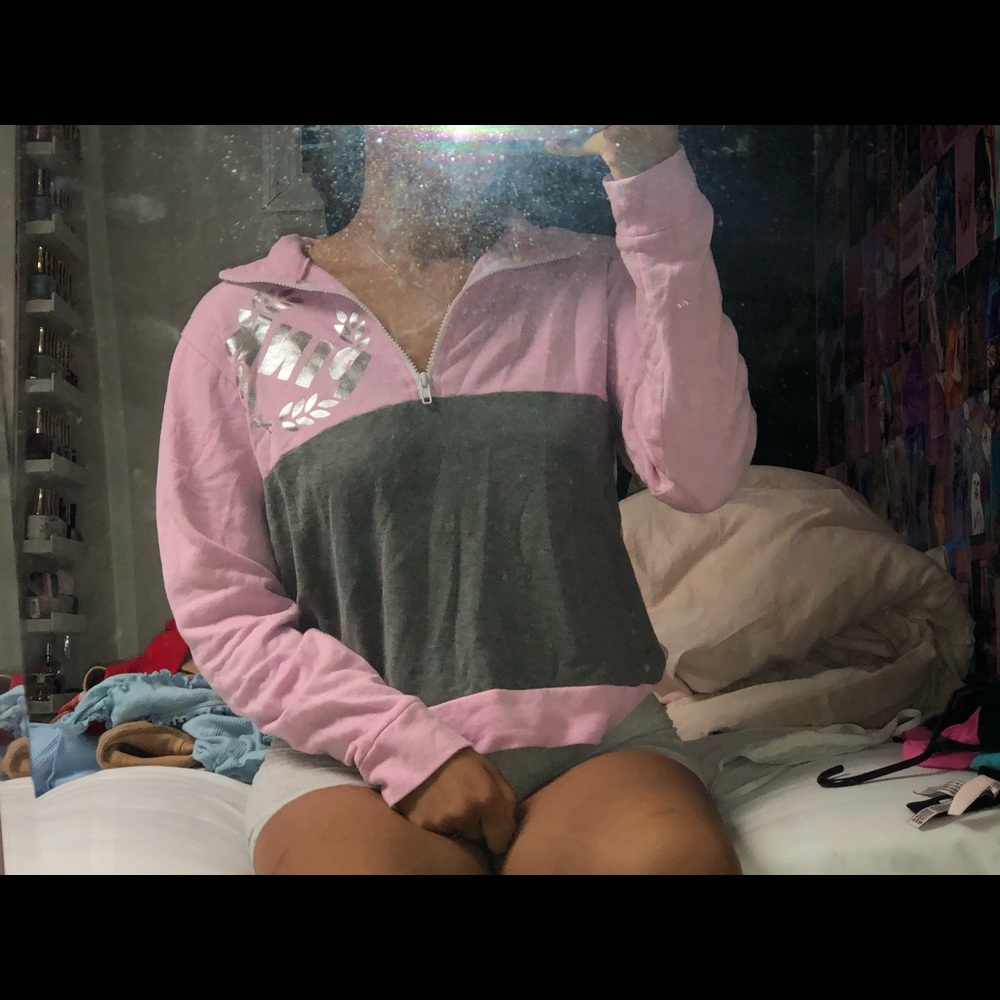 Pink sweater